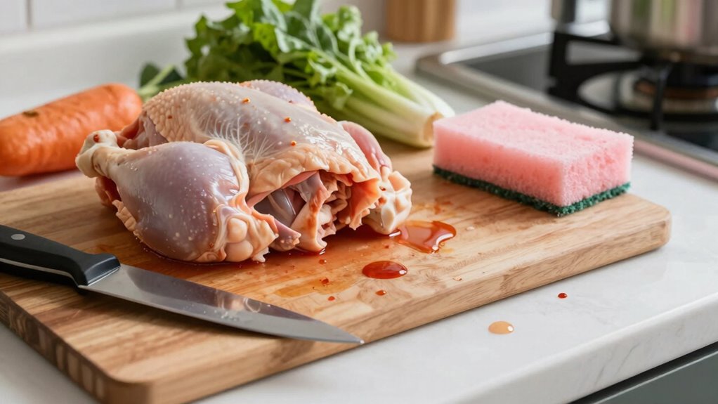 identify cross contamination signs