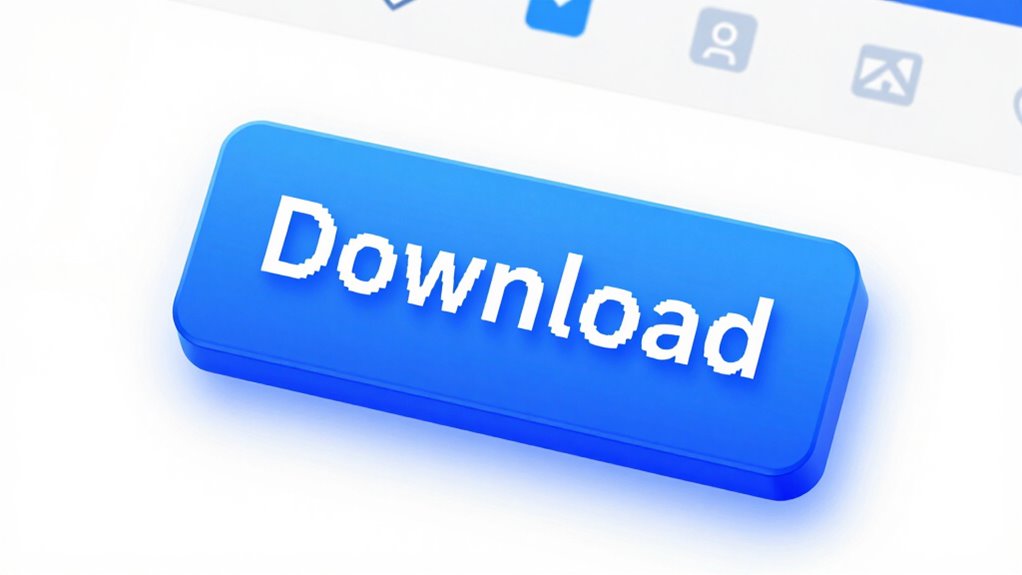 identify fake download buttons