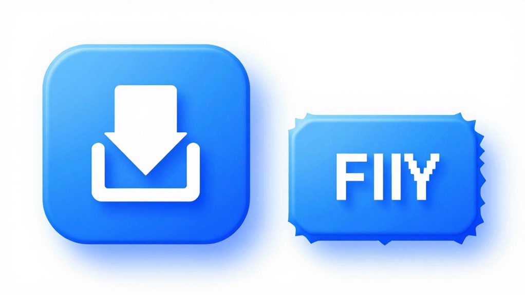 identifying fake download buttons