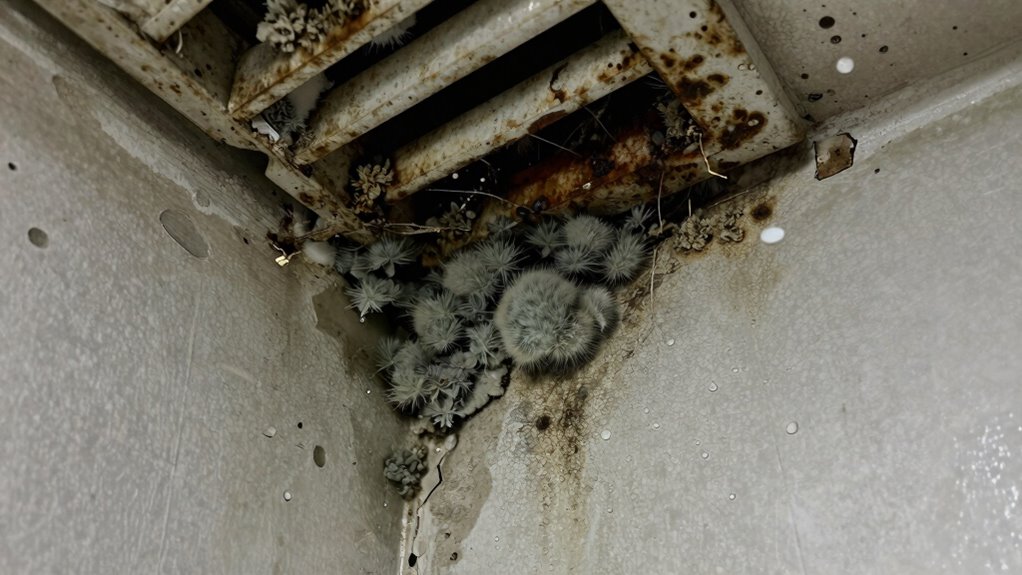 inadequate airflow promotes mold