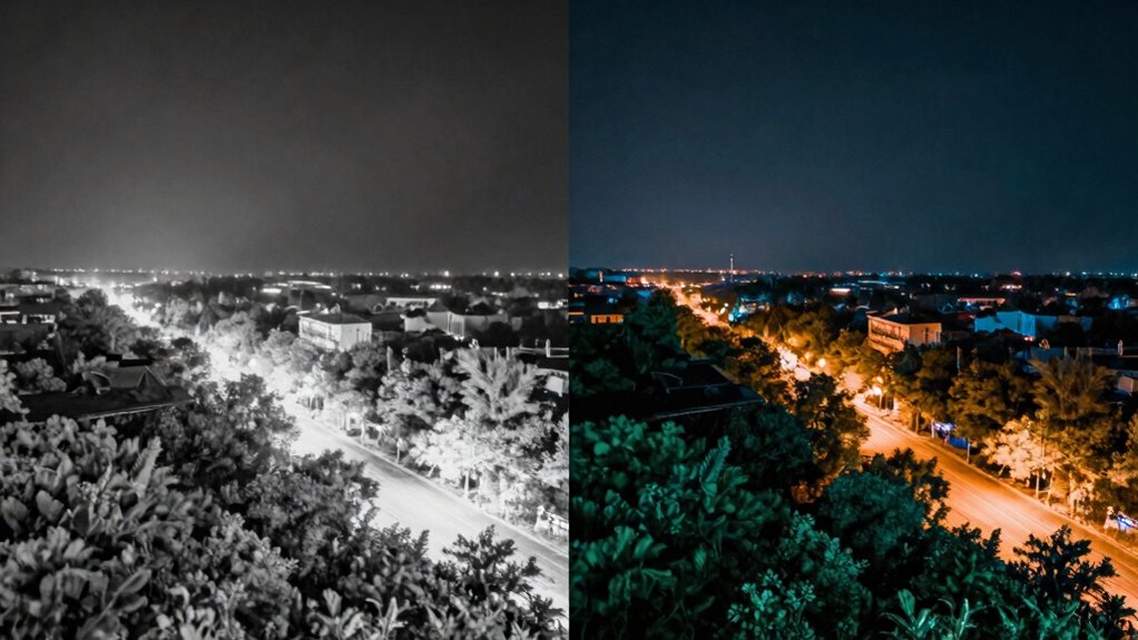 ir and color night vision