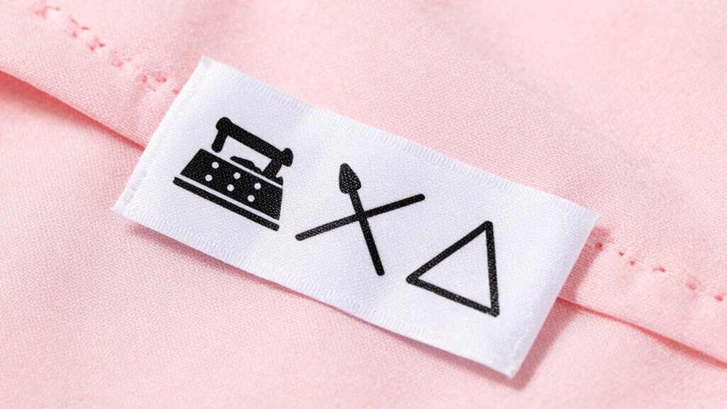 ironing symbols guide proper heat