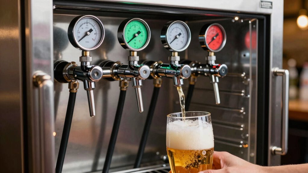 kegerator co2 pressure control