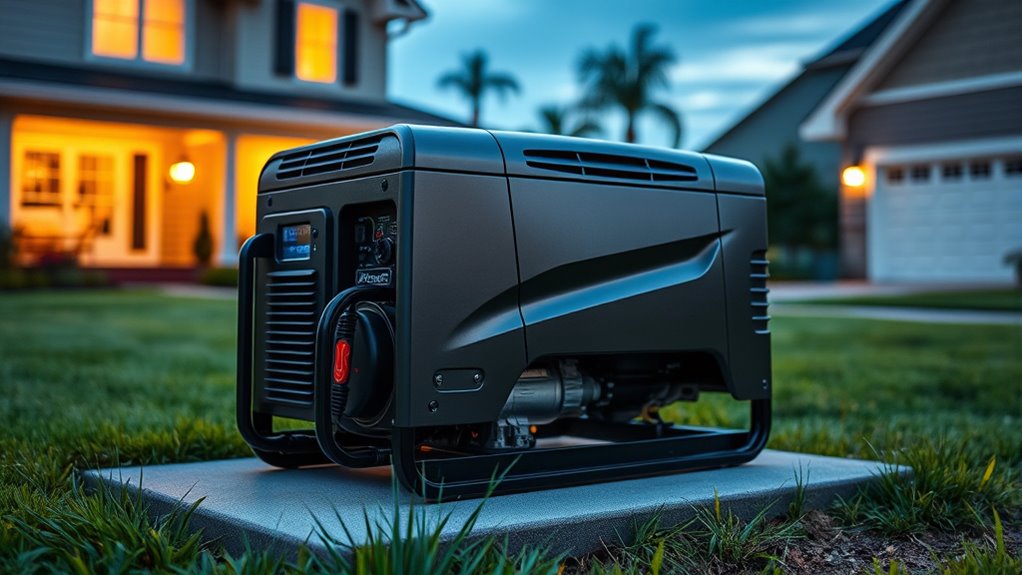 key backup generator factors