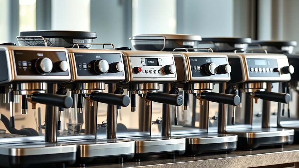 key espresso machine features