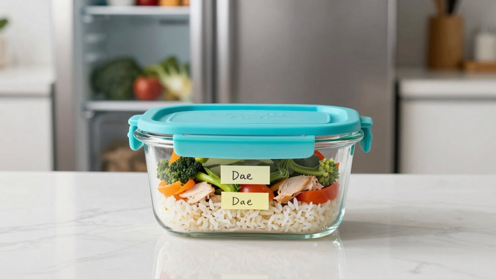 label date prevent waste