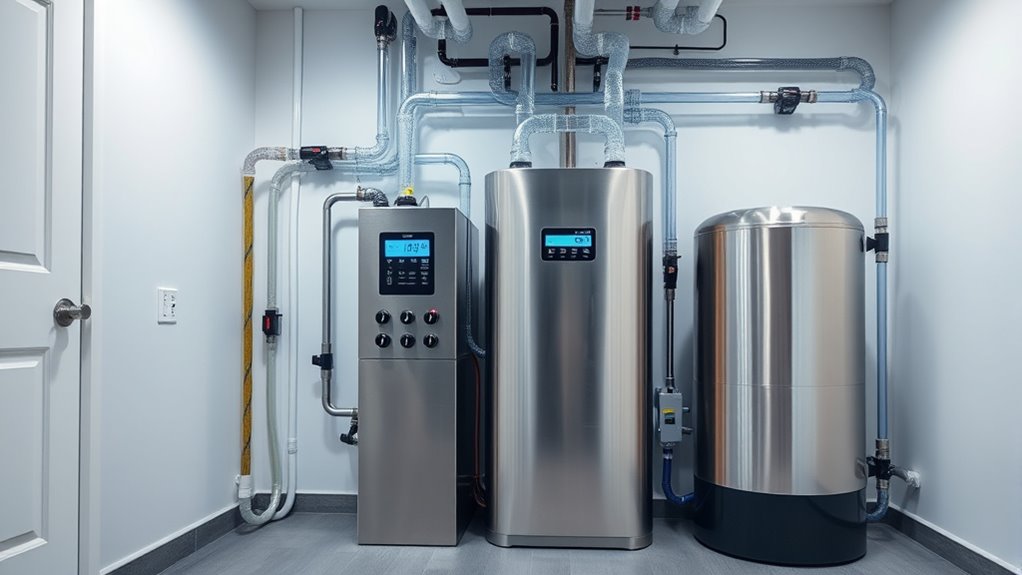 large household water softener considerations