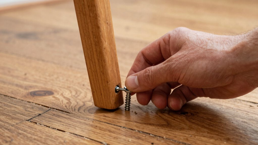 level chair on uneven surfaces