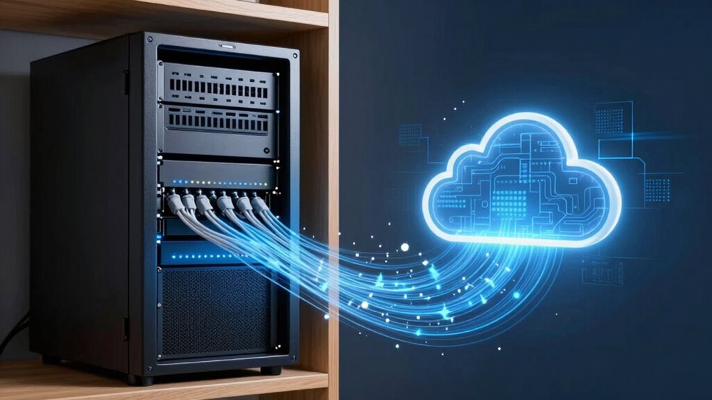 local vs cloud storage