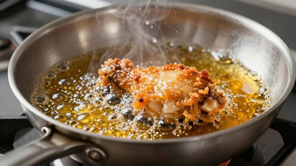 maintain consistent oil temperature