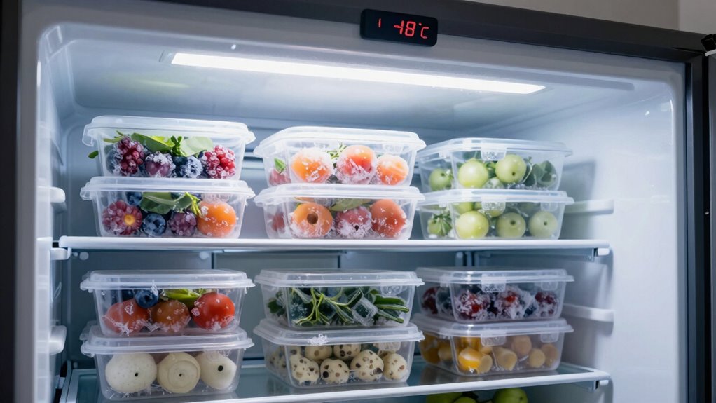 maintain proper freezer temperature