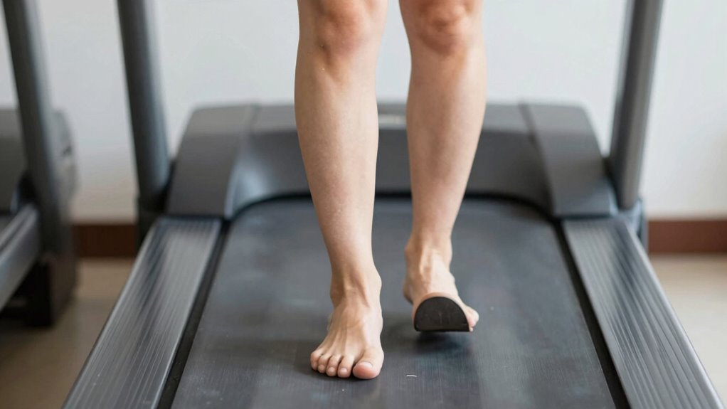 maintain proper posture and footwear