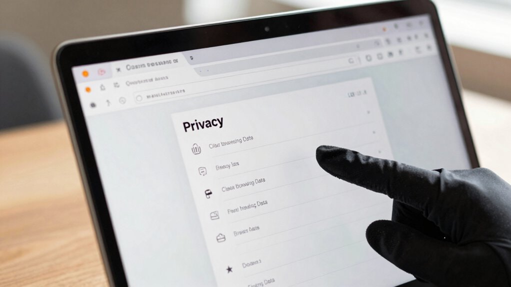 manage clear optimize browser data