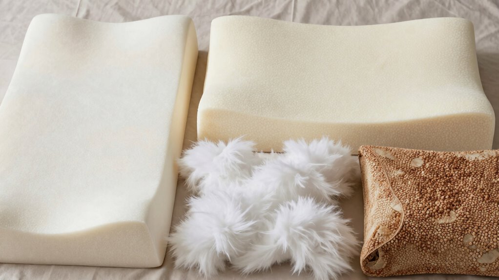 material influences pillow support