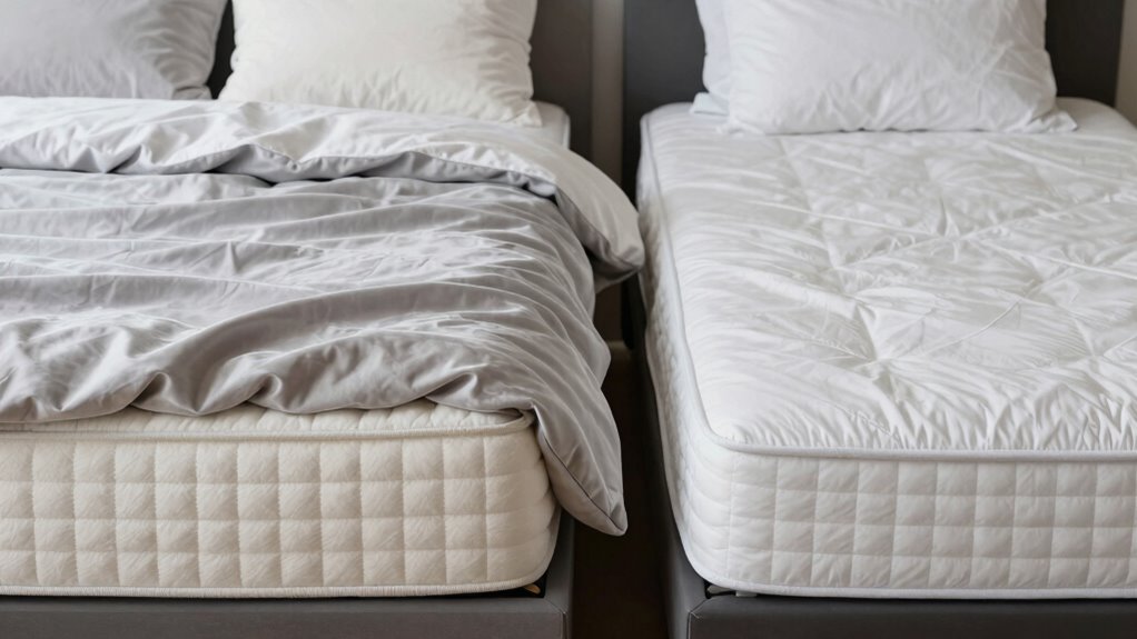 mattress thickness ensures support