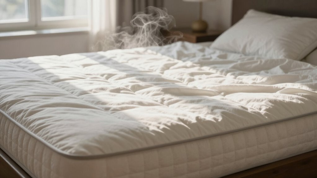 mattress voc off gassing process