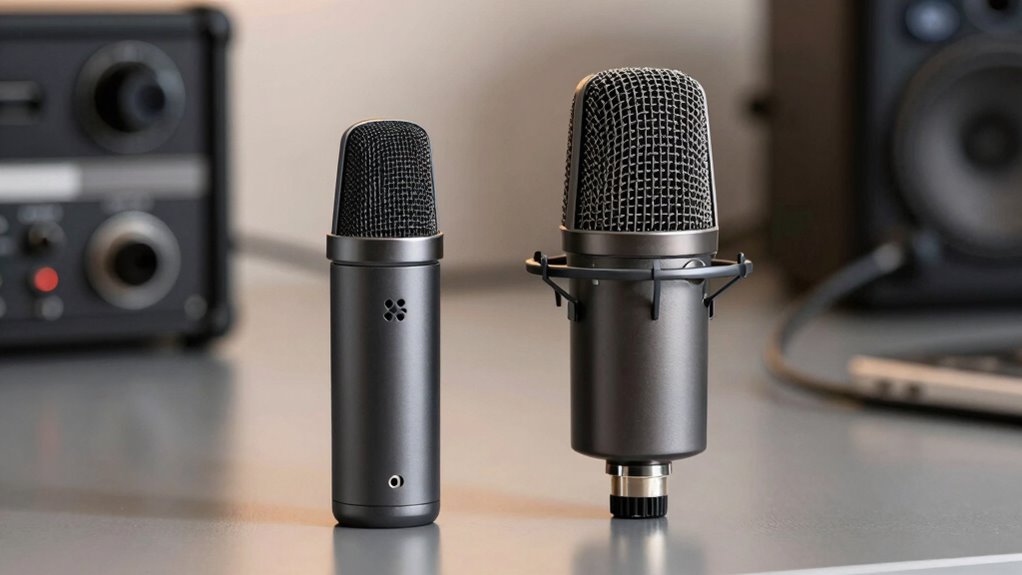 microphone connection quality differences