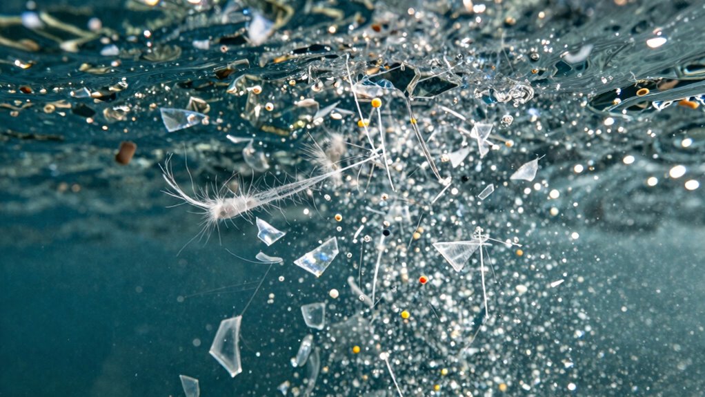 microplastics disperse via currents