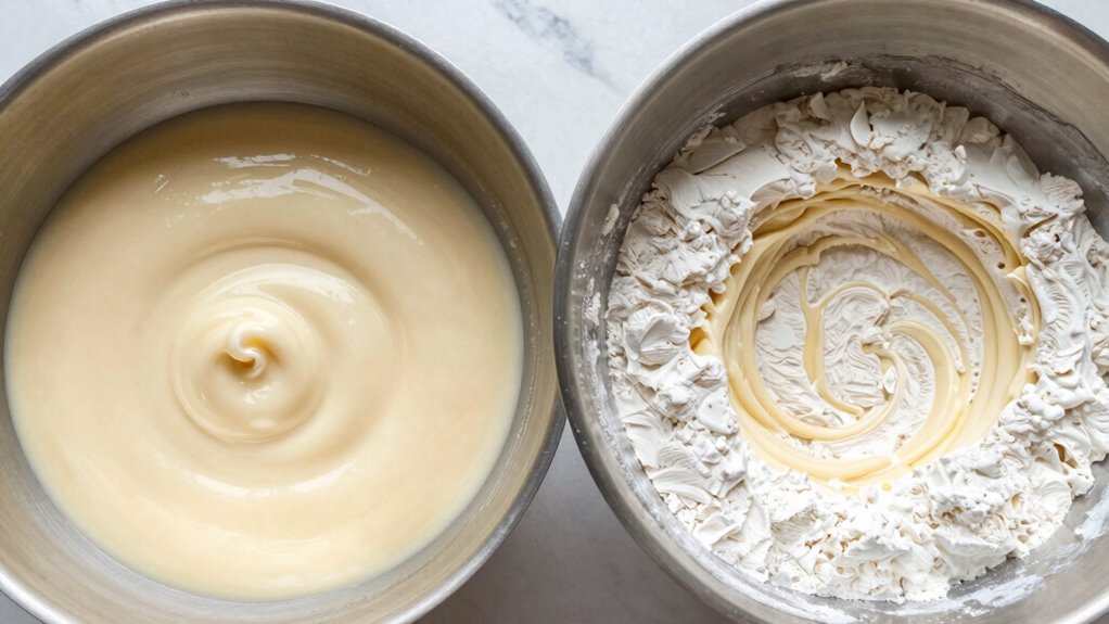 mixing consistency and texture