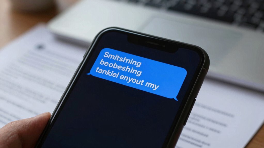 mobile text message scams