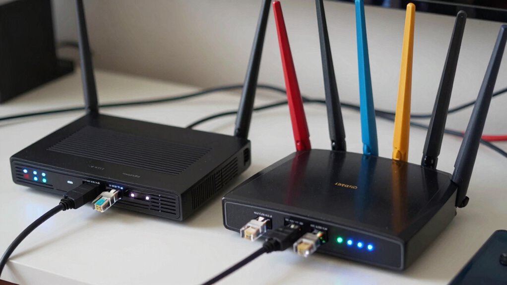 modem router interference optimization