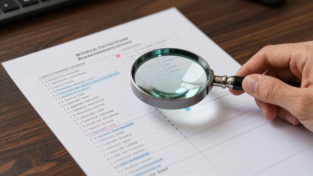 monitor bank statement regularly