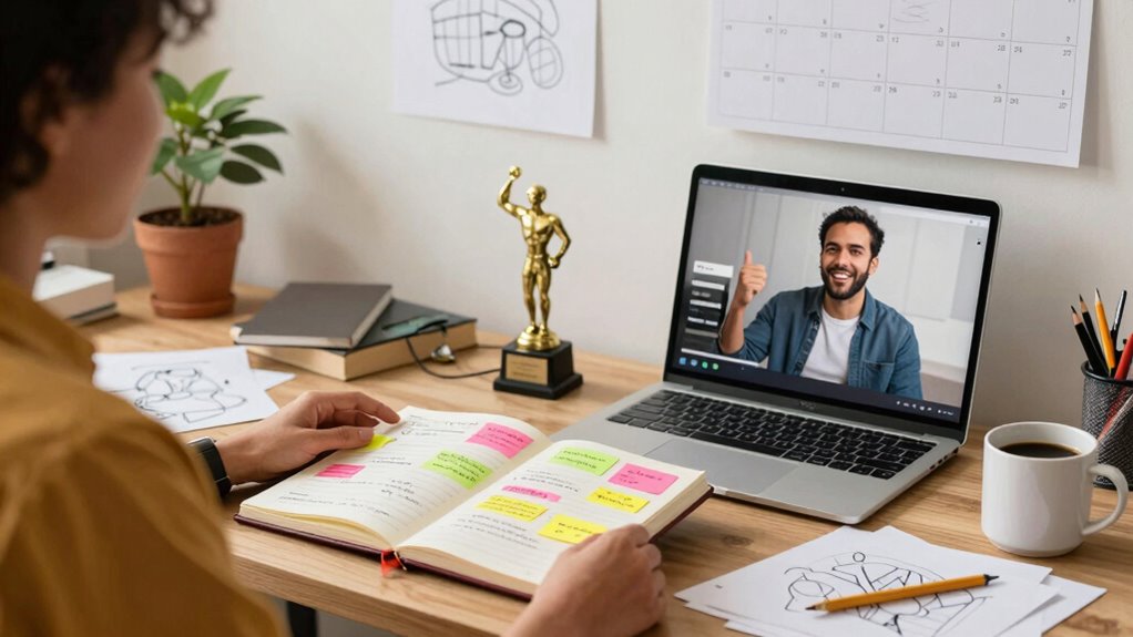 monitor celebrate reflect progress