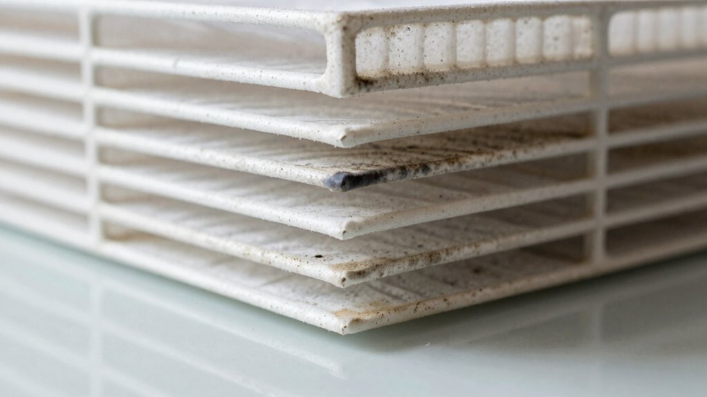 monitor filter appearance regularly