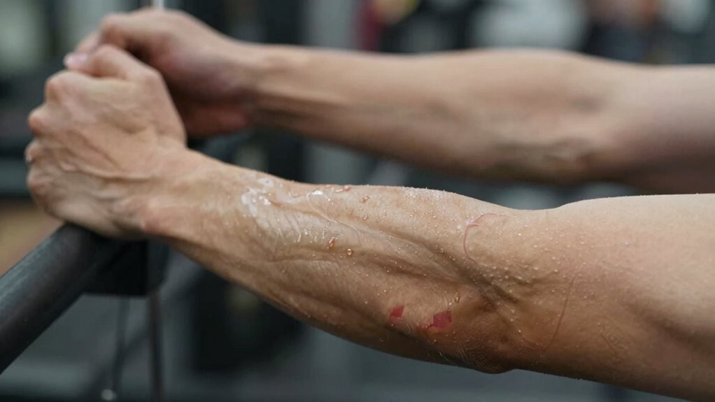 muscle stress and damage