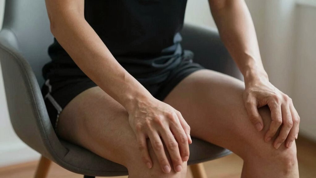 muscle tightening as protection