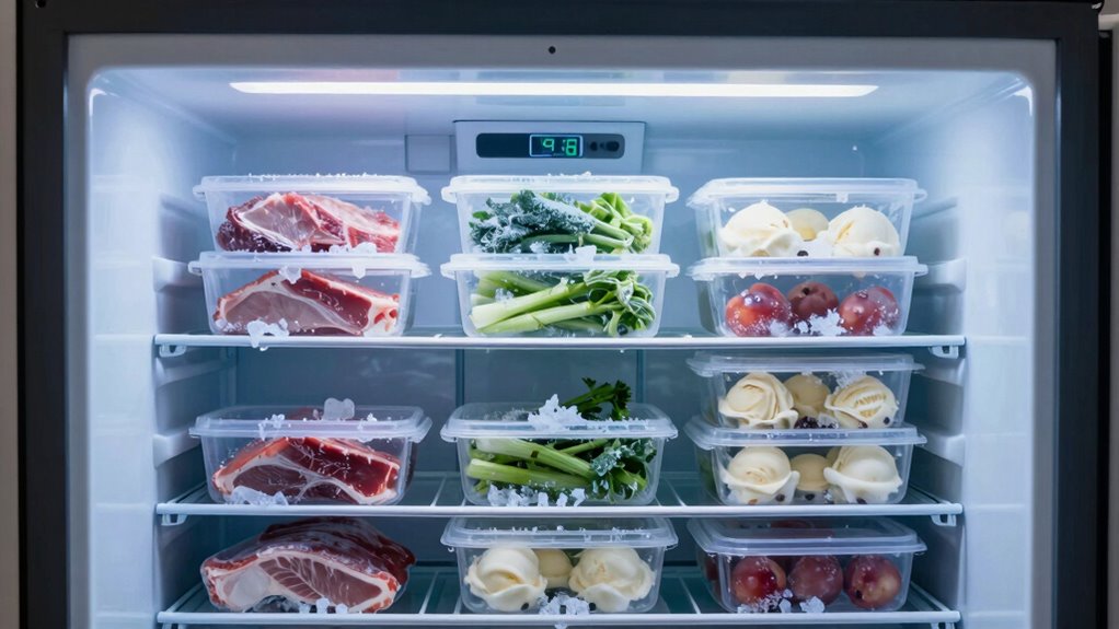optimal freezer temperature maintenance