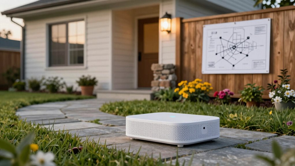 optimal mesh node placement