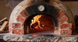 optimal outdoor pizza temperature