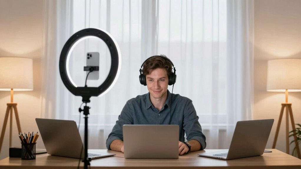 optimize lighting for video