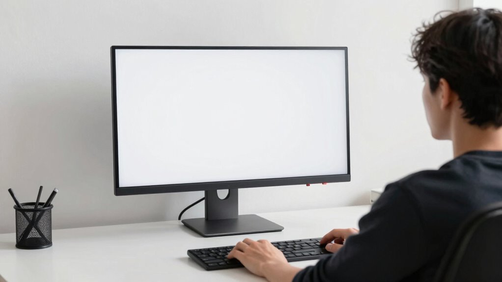 optimize monitor ergonomic positioning