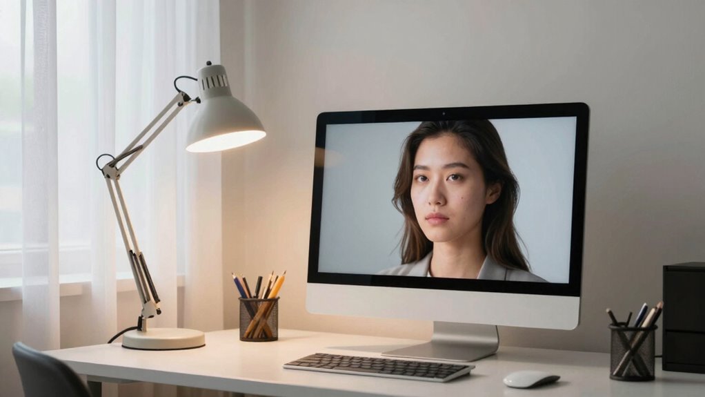 optimize workspace lighting setup