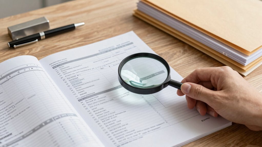 organize and review statements