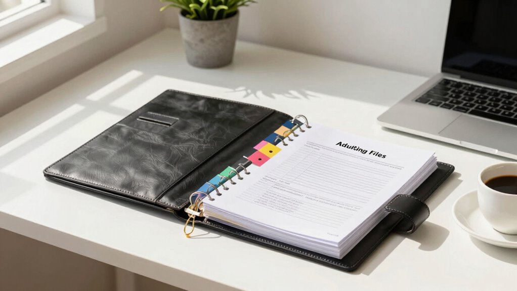 organized documents boost confidence