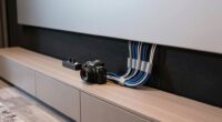 organized home theater wiring