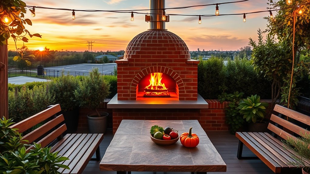 outdoor pizza oven considerations