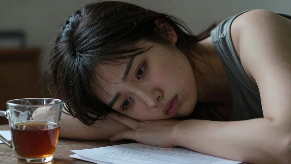 persistent fatigue and mood changes