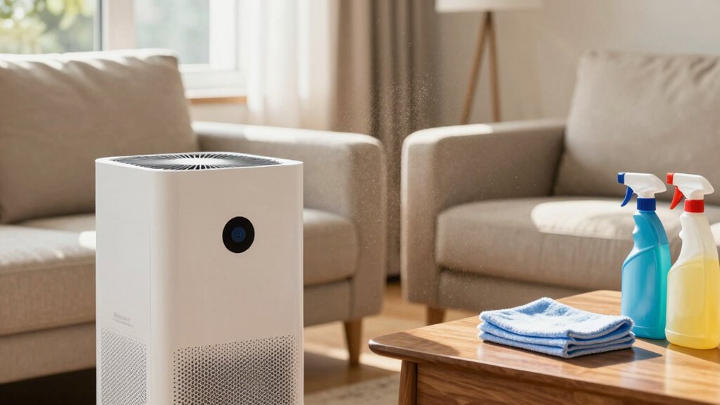 pet dander airborne dust