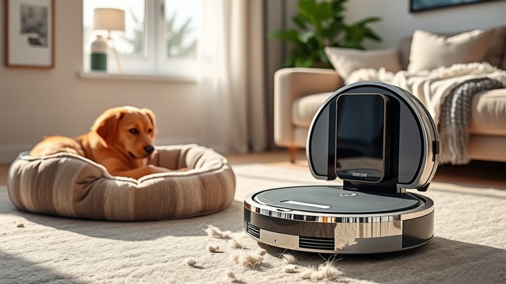 pet hair cleaning efficiency