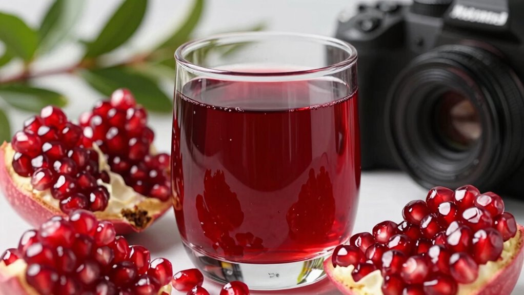 pomegranate benefits heart health