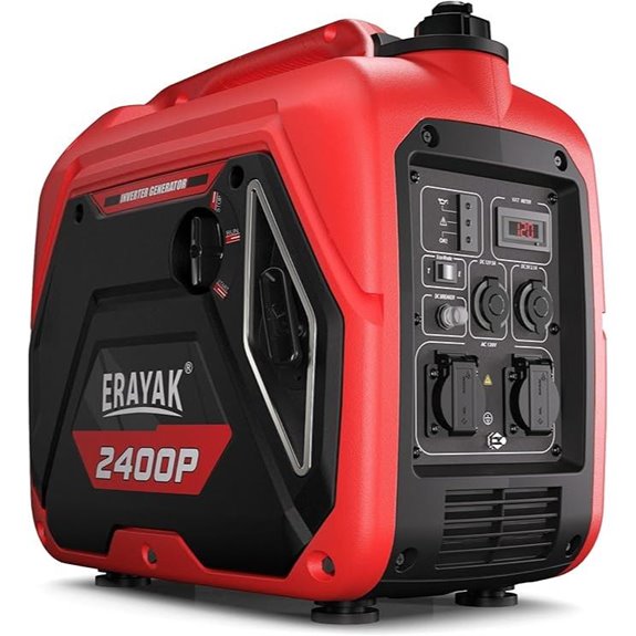portable 2400w gas generator