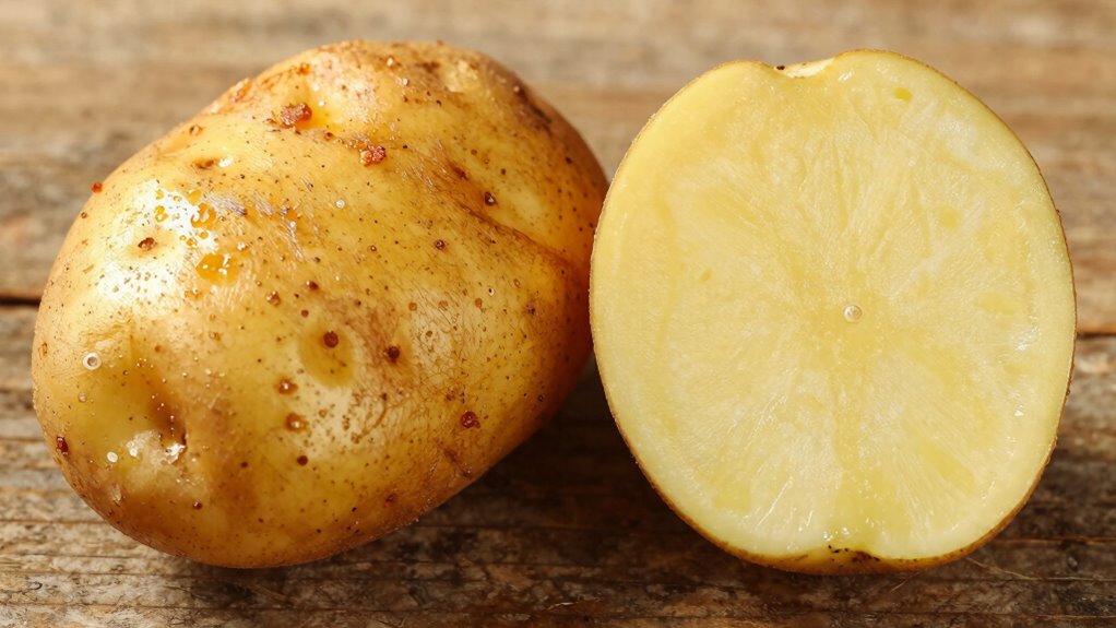 potato types crispiness differences