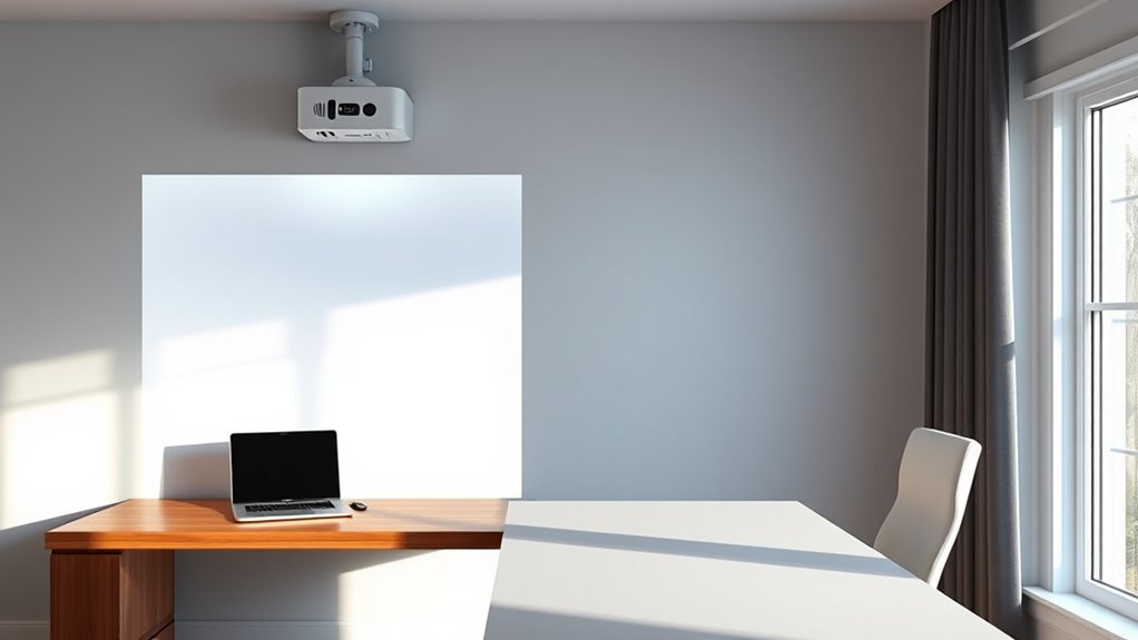 presentation clarity and setup