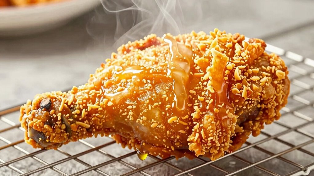 prevent soggy fried foods