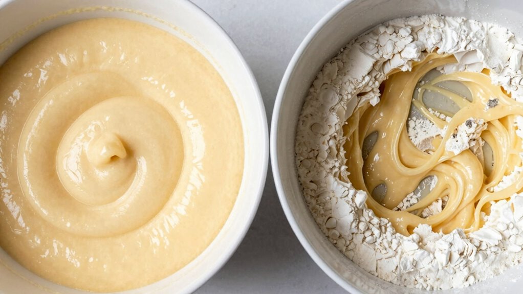 proper mixing speed and technique