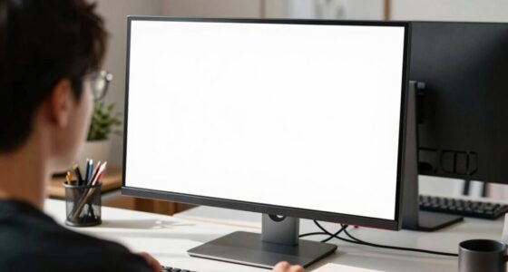 proper monitor viewing setup